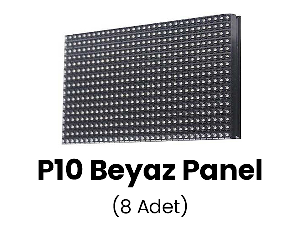 P10 Beyaz Panel 8 Adet